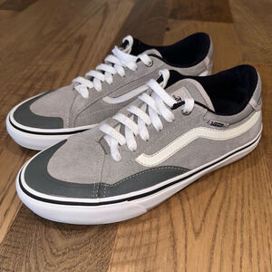 Vans Men’s TNT Advanced Prototype Skateboarding Shoes in Drizzle Grey Size 8
